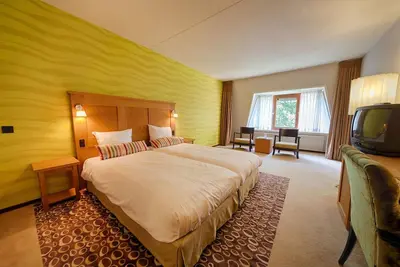Hillside Comfort in a Green, Quiet Setting! Indoor Pool, Parking!