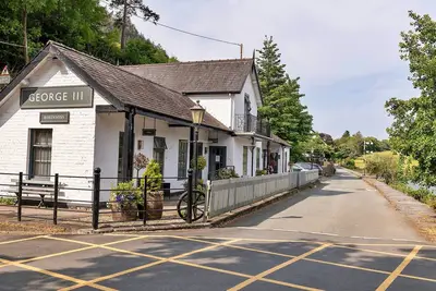 Image de Chalet de pont dans l'estuaire de Mawddach, Sans dépôt