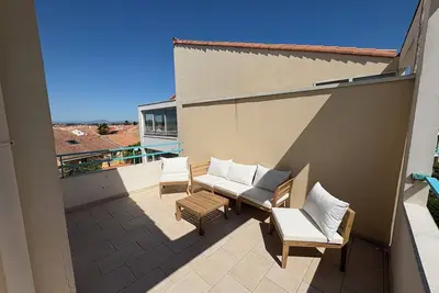 Image de Appartement Climatisé, double vue Pic/Etang et mer. Accès mer, Parking privatif