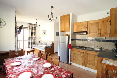 Image de Appartement 6 personnes avec balcon et internet Ă Aussois