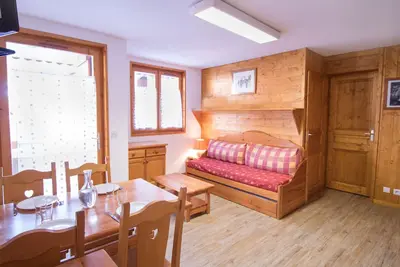 Image de Appartement rénové 4 pers à Aussois, terrasse