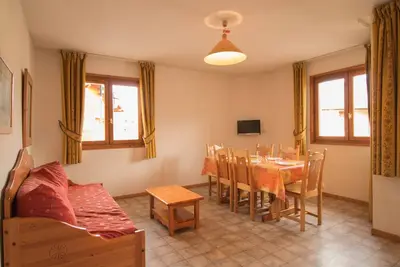Image de Appartement chaleureux à Aussois, 6 pers, proche navettes