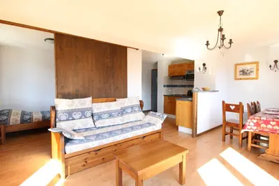 Image de Appartement spacieux 6 pers avec balcon, internet à Aussois