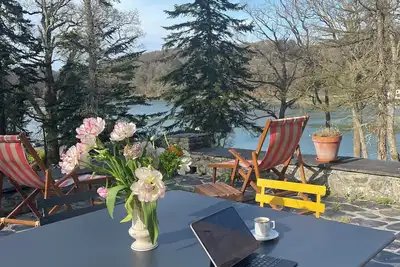 La maison de vacances idéale vue mer et rivière. 10mn des plages 5mn de Morlaix.
