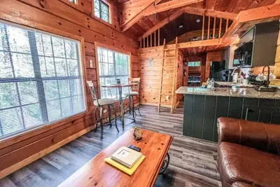 Image de New Listing! Secluded & Charming 1 Br Cabin w/Ht, Fire Pit-2 Miles From Pf Pkway