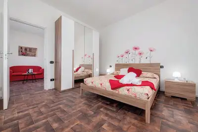Image de Chambre \"Rossa\" avec terrasse partagée et Wi-Fi