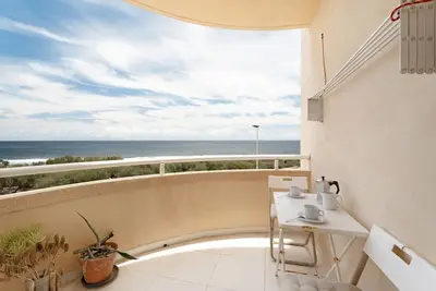 Image de Vacances 'La Arena By Médano Rentals' avec vue sur la mer, balcon et Wi-Fi