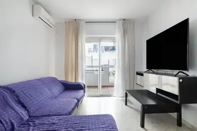 Maison de vacances 'Casa En El Centro De Barbate' avec terrasse privée, Wi-Fi et climatisation