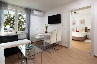 Image de Appartement de deux chambres avec air conditionné Opatija (A-23861-a)