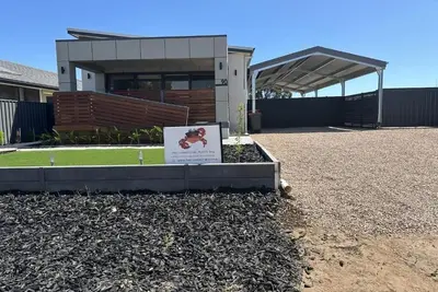 Image de 🎣🦀The Coastal Crab, Moonta Bay. 🐾 Pet friendly holiday accommodation 🐾⛱️🚂🛝