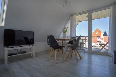 Image de Appartement \"Deichkieker\" avec jardin partagé et Wi-Fi