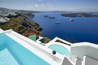 Image de Maison de vacances à Fira avec 1 chambres à coucher, 3 couchages