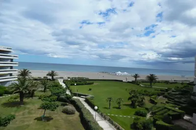 Image de Studio cabine face mer avec parking privé, Canet-Plage
