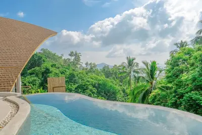 Image de Stylish 2-bedroom villa with panoramic sea views and serene escape