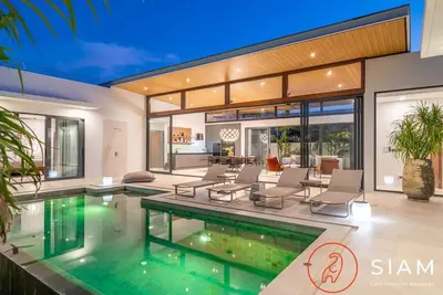 Image de Luxury 3-bedroom villa in BangRak with private pool, and terrace for starry nights