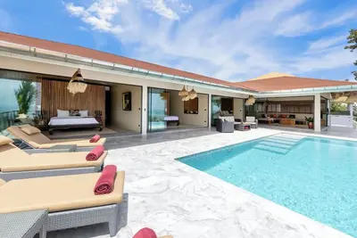 Image de Stunning 3-bedroom villa in Chaweng with private pool and sea views, near beach