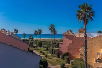 Lovely beachfront villa in a top urbanization
