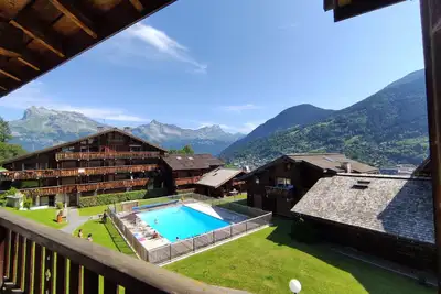 Image de Grand duplex familial Ă Saint Gervais Mont Blanc