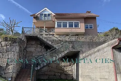 Casa Santa Marta Cies - Tu refugio perfecto con vistas a las Islas Cíes
