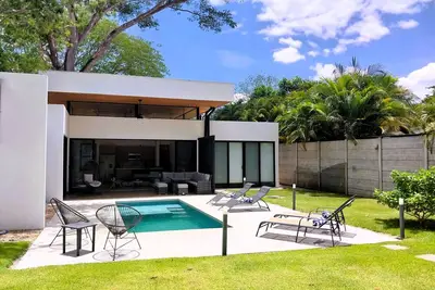 Image de 3 Br, private Pool, Near to beach, outdoor firepit - Casa Mobula