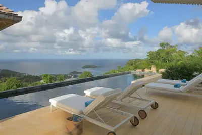 Image de 4 Bed Villa Nature in Vitet, St Barths