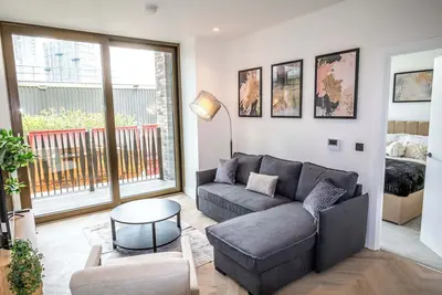 Image de Modern and Sleek 2 Bed Flat in Central Manchester