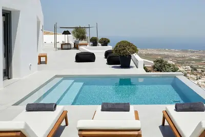 Image de Maison de vacances à Fira avec 1 chambres à coucher, 3 couchages