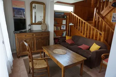 Image de Duplex spacieux et ensoleillé avec vue sur les montagnes, idéal familles ou amis