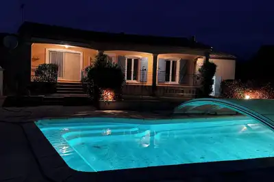 Image de Une villa avec piscine dans un petit village bien calme au sud de la France