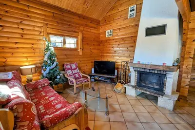 Image de Chalet scandinave chaleureux avec sauna et animaux admis