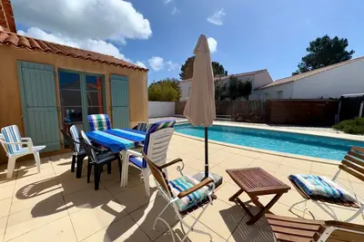 Image de Maison calme à Saint-Jean-de-Monts avec piscine privée, pour 6 personnes