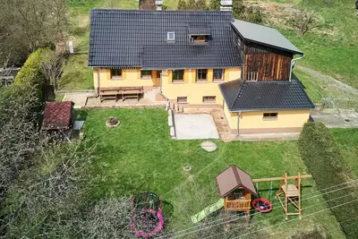 Image de Belle maison de vacances privée avec piscine privée, Wifi, Tv, terrasse, vue panoramique, parking