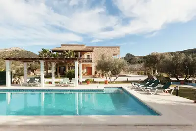 Maison de campagne avec piscine privée