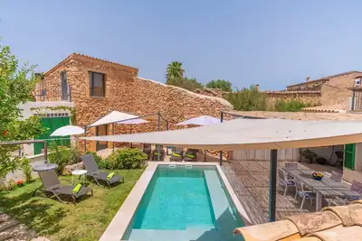 Image de Villa majorquine avec piscine
