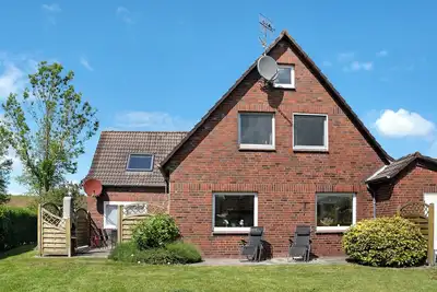 Image de Maison de vacances 'Deichzeit' avec terrasse privée et jardin partagé