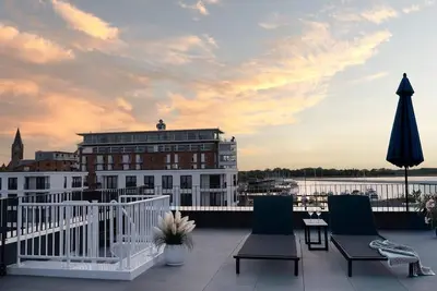 Image de Penthouse Premium - Holiday apartment at the Barth marina