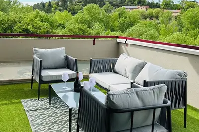 Image de Le 409 : Terrasse, Clim & Parking gratuit, 10' centre Aix