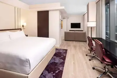 Image de Terrific 1-bedroom condo with Ac in vibrant New York