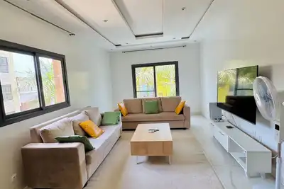 2-bedroom apartment in charming Dakar with Ac, WiFi. Live the local life