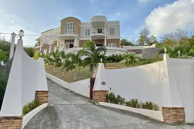Image de 7200 sq ft Amazing Villa overlooking Cabot and Cas En Bas Beach