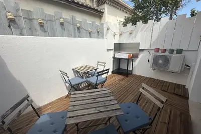 Image de Superbe Rdc terrasse centre ville clim wifi