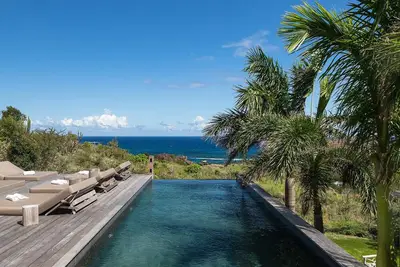 6 Bed Villa Coco rock in Toiny, St Barths