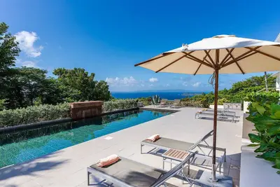 Image de 4 Bed Villa Belle bague in Colombier, St Barths