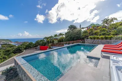 Image de 5 Bed Villa Voyage in Colombier, St Barths