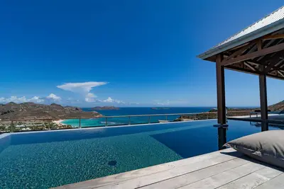 Image de 4 Bed Villa W view in St-Jean, St Barths