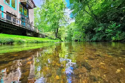 Image de Historic Epperly Mill on Dodd Creek-1 mile from Floyd with 1 acre serene setting