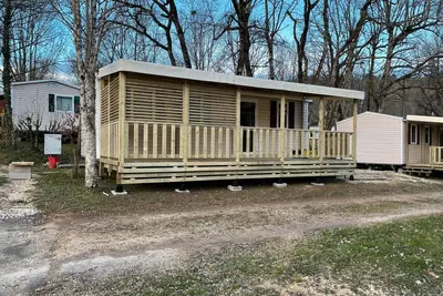 Image de Mobil-home tout confort avec piscine & étangs – Périgord Noir près de Sarlat