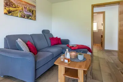 Image de Appartement \"Talblick\" avec vue sur les montagnes, terrasse partagée et Wi-Fi