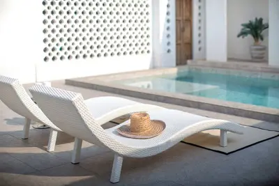 Image de Insta Wooden Cottage@modern touch@Private Pool@City Centre@Beach Walk@CicadaWalk
