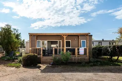 Image de Mobil-home | Premium Azure | 3 Ch. | 6 pers. | Terrasse surélevée | A/C | Tv